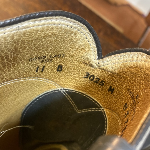 Men’s grey leather cowboy boots - Picture 6 of 6